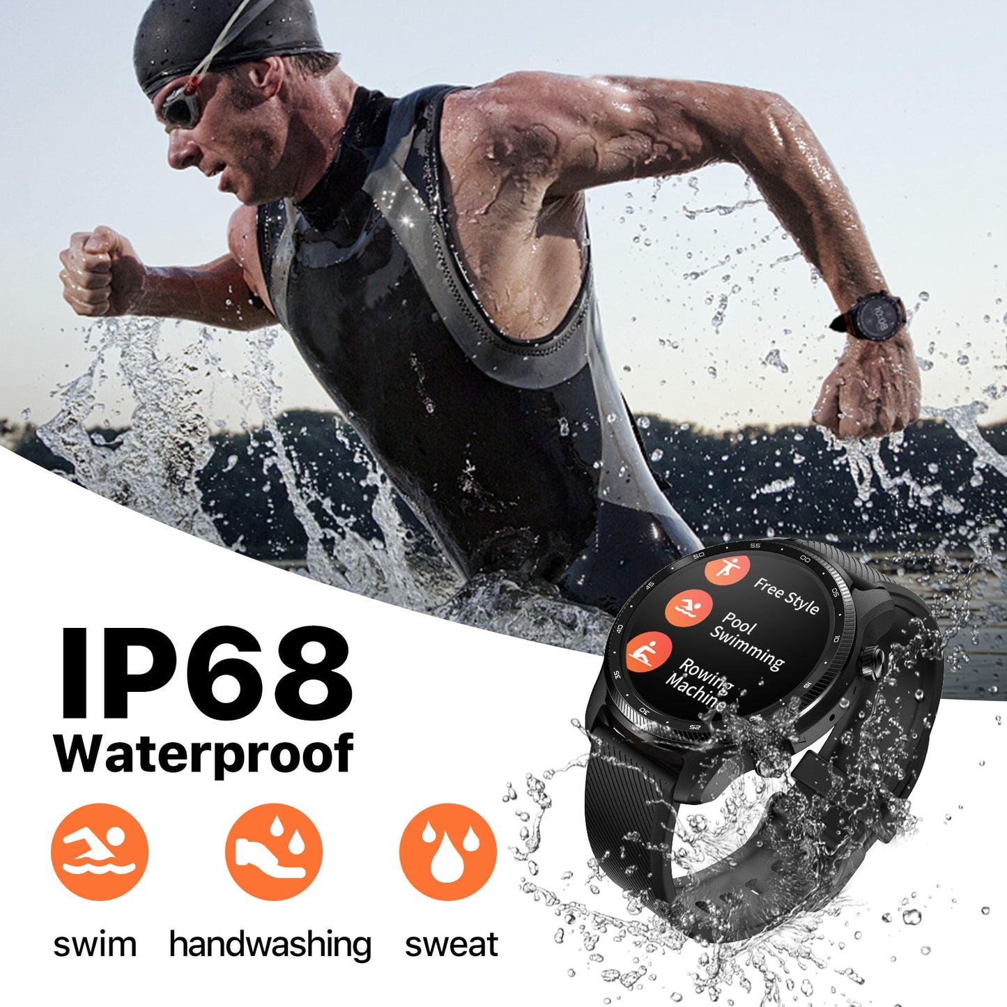 Men Tic Watch Pro 3 Ultra GPS OS Smartwatch