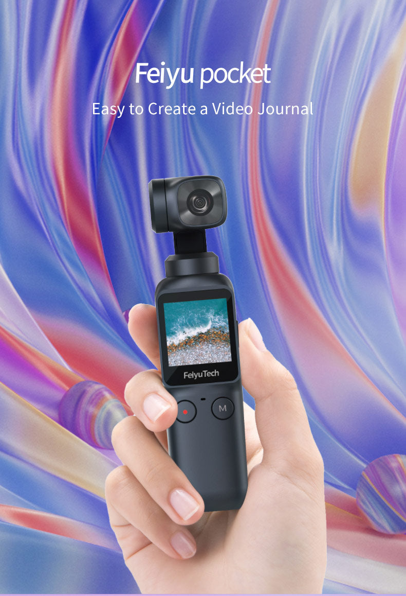 Feiyutech Wifi 3-axis Gimbal Wide Angle Pocket 4K Camera