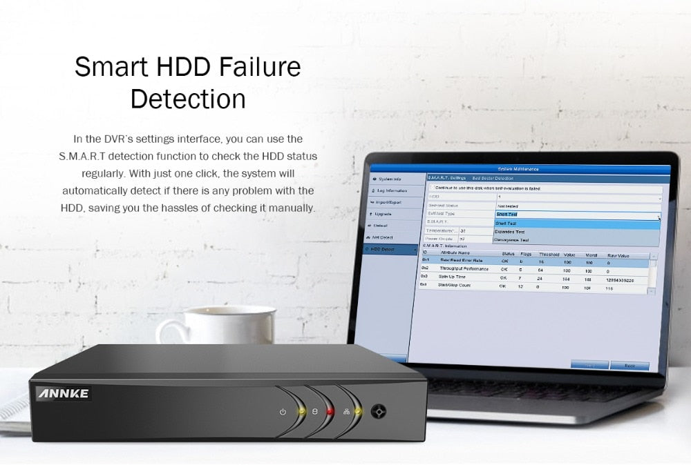 ANNKE 8CH 3MP 5in1 DVR Recorder