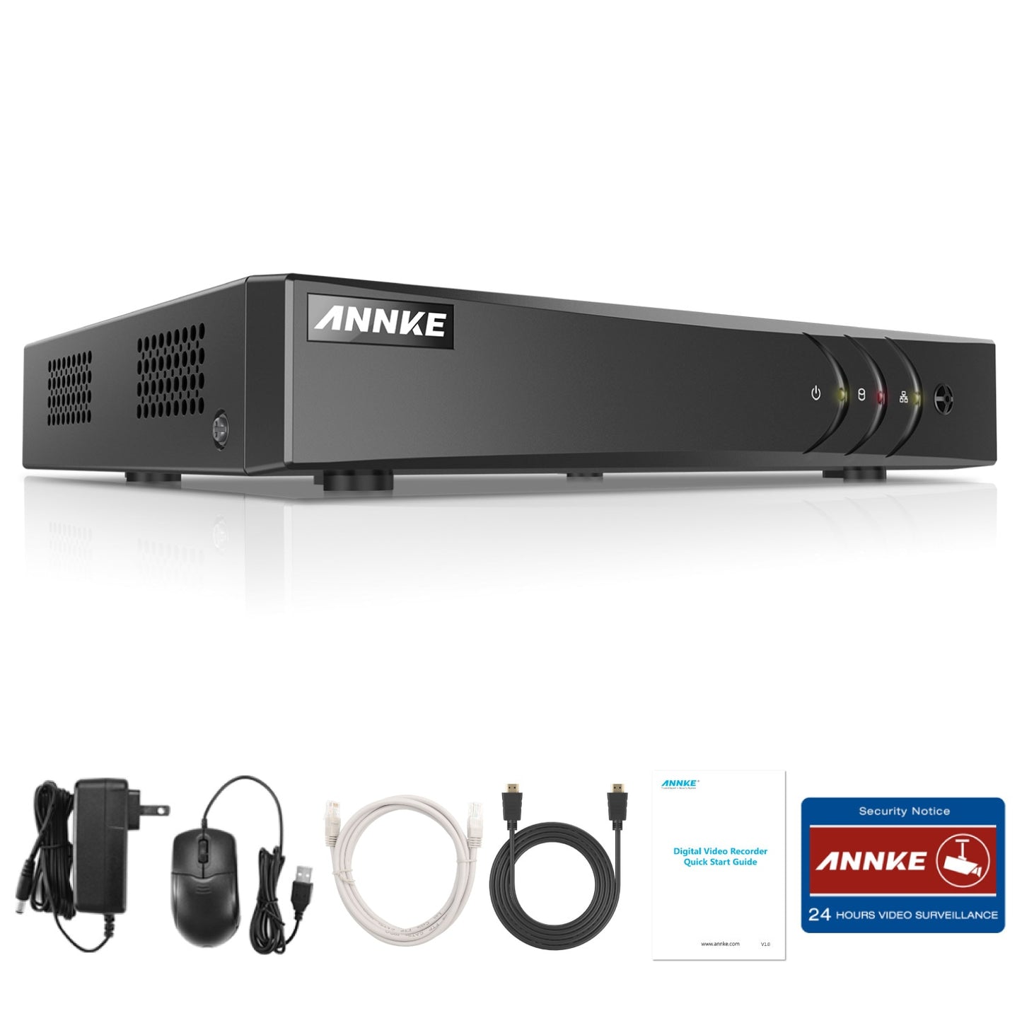 ANNKE 8CH 3MP 5in1 DVR Recorder