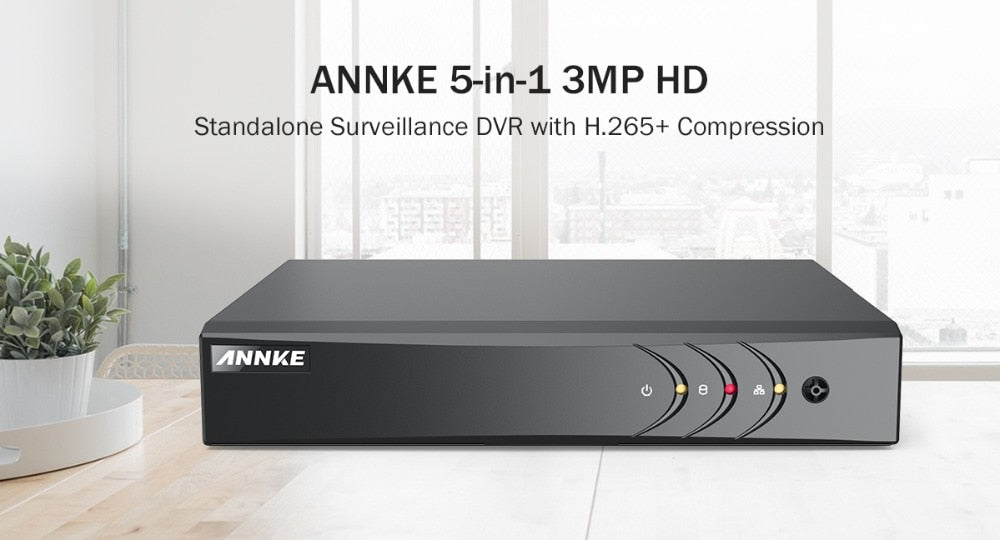 ANNKE 8CH 3MP 5in1 DVR Recorder