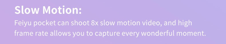 Feiyutech Wifi 3-axis Gimbal Wide Angle Pocket 4K Camera