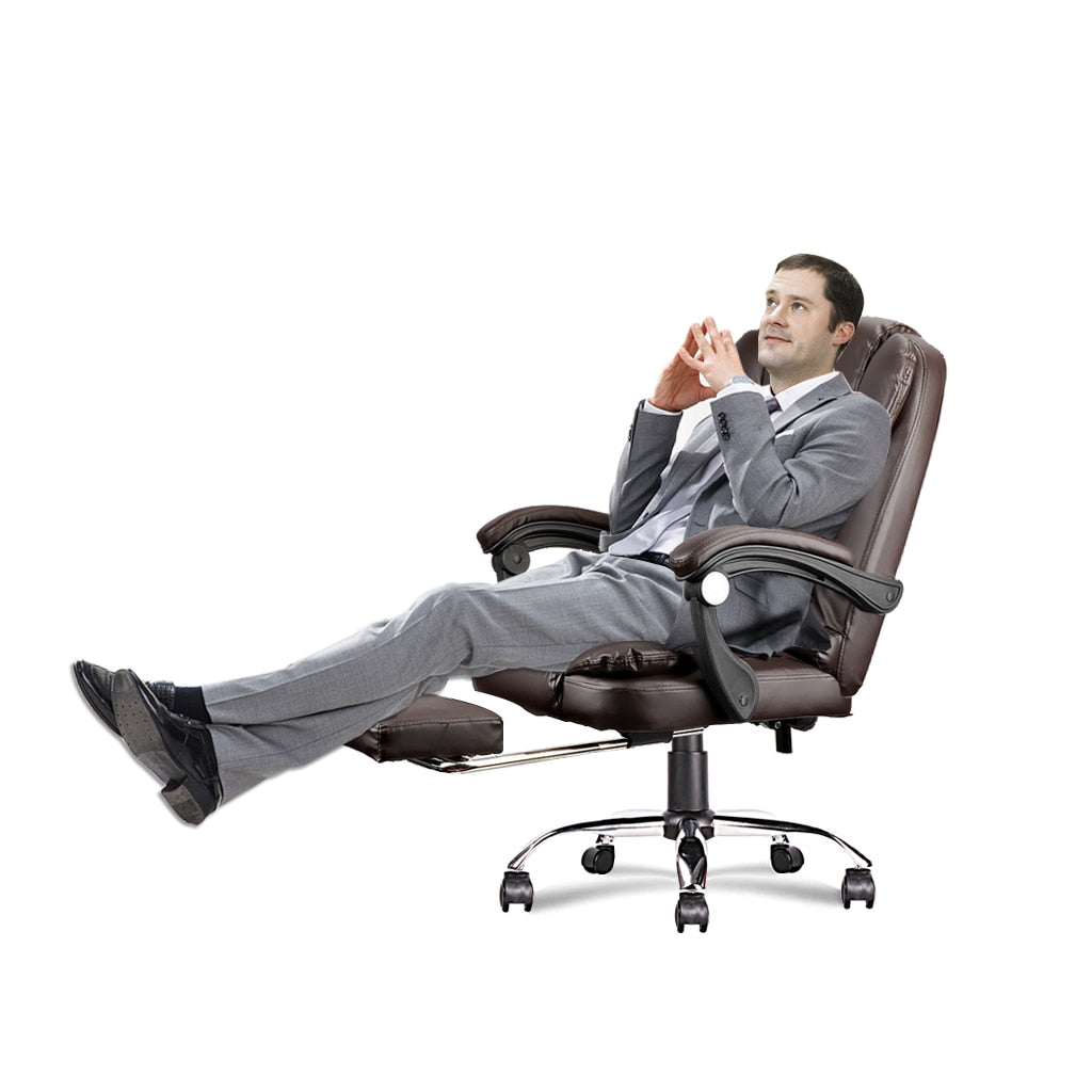Ergonomic Office Computer Chair w/Footrest