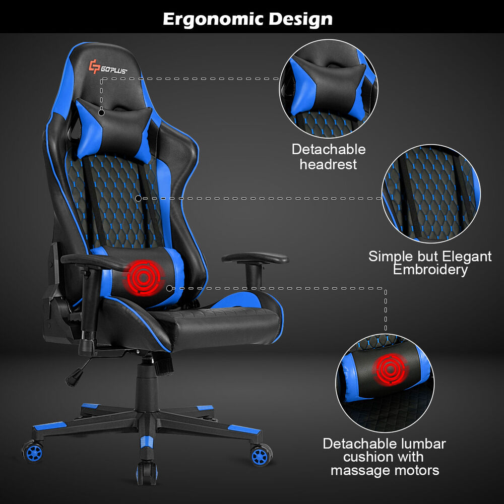 Costway Gaming Desk and Chair Set