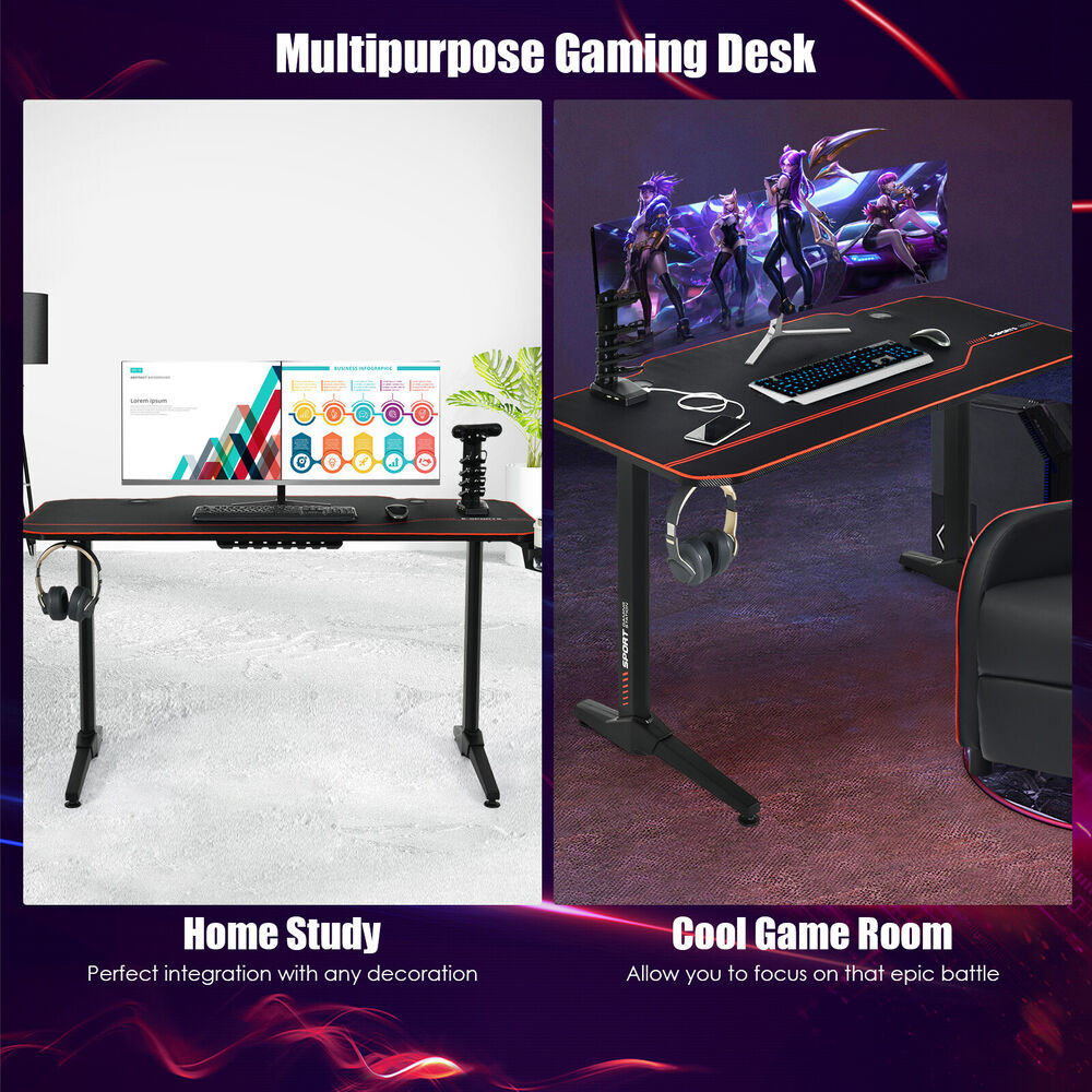 Costway Gaming Desk and Chair Set