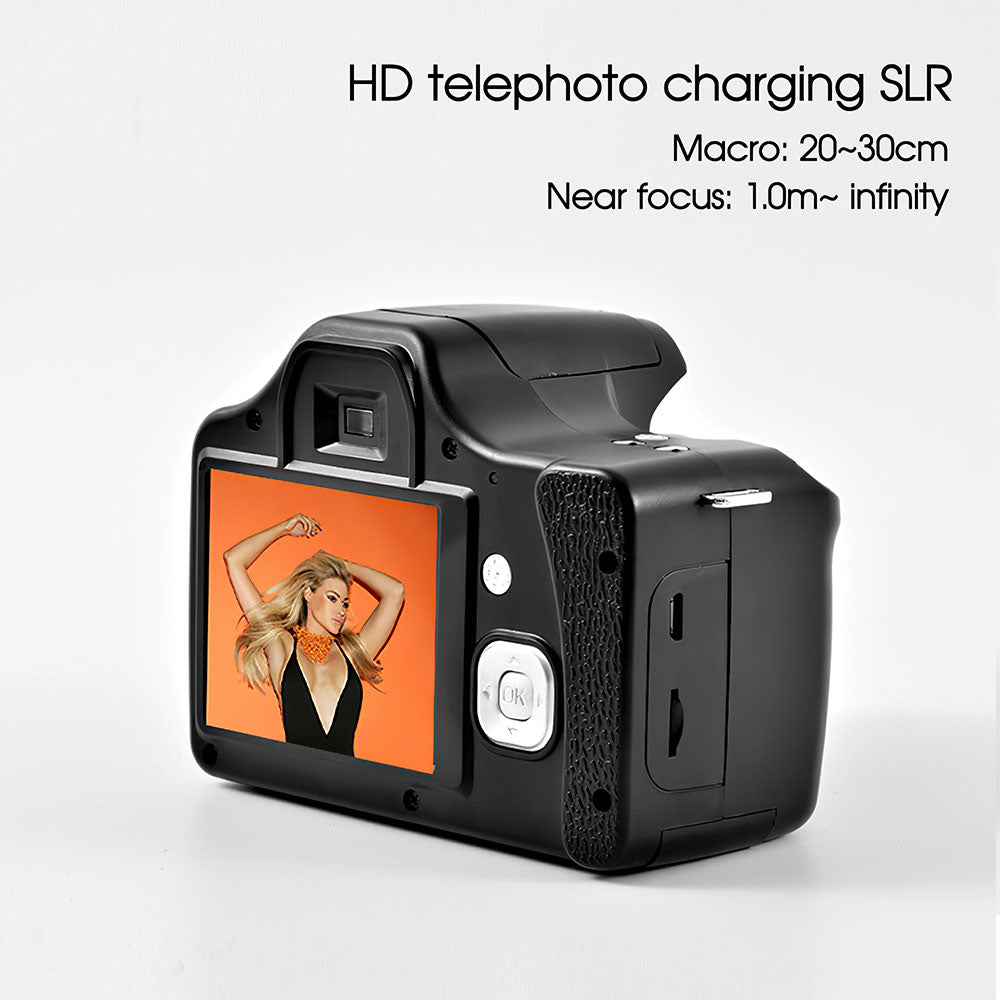 DSLR Camera Full HD 18X Telephoto Digital Camcorder