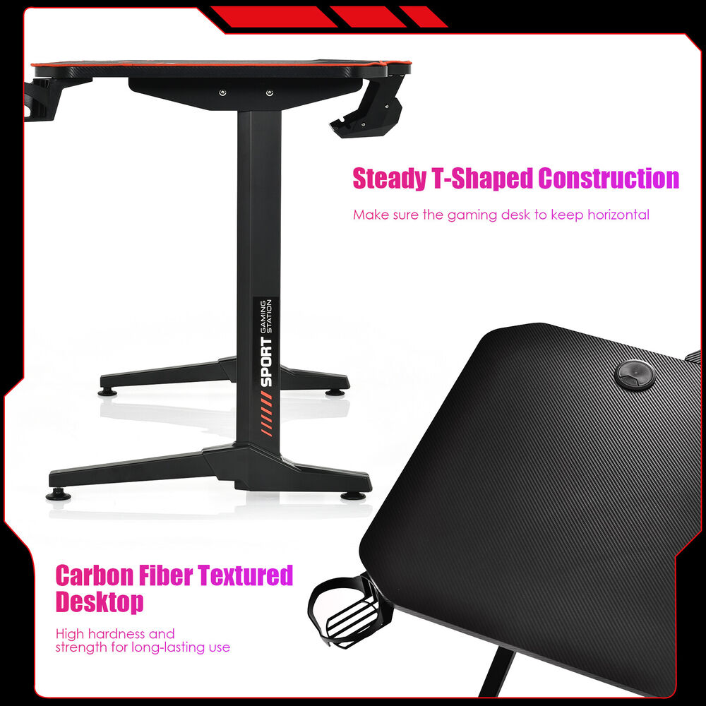 Costway Gaming Desk and Chair Set