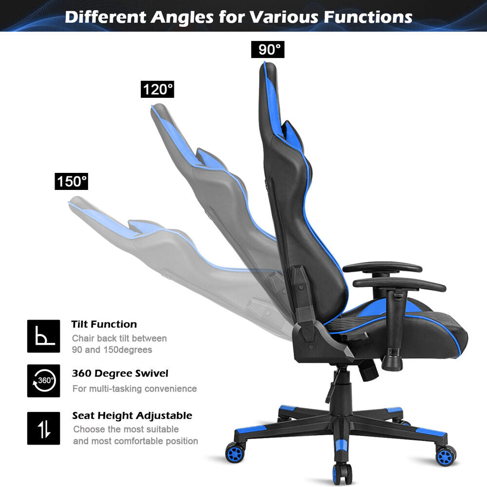 Costway Gaming Desk and Chair Set