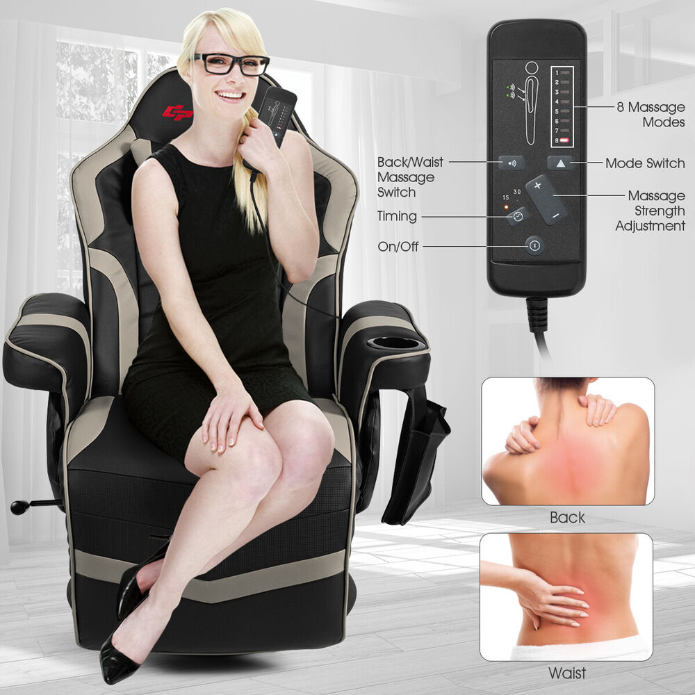 Costway Gaming Desk and Chair Set
