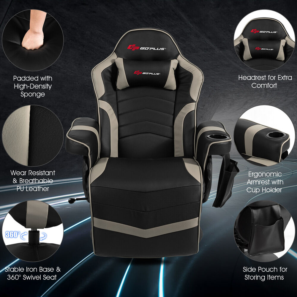 Costway Gaming Desk and Chair Set