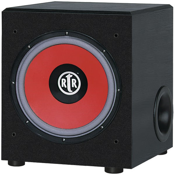 BIC America RTR-EV1200 RtR Eviction Series RtR-EV1200 12-In. Indoor Front-Firing Powered Subwoofer, 475 Watts