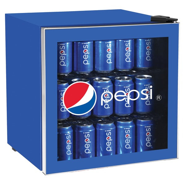 pepsi MIS165PEP 1.8 Cubic-Foot Compact Refrigerator with Glass Door