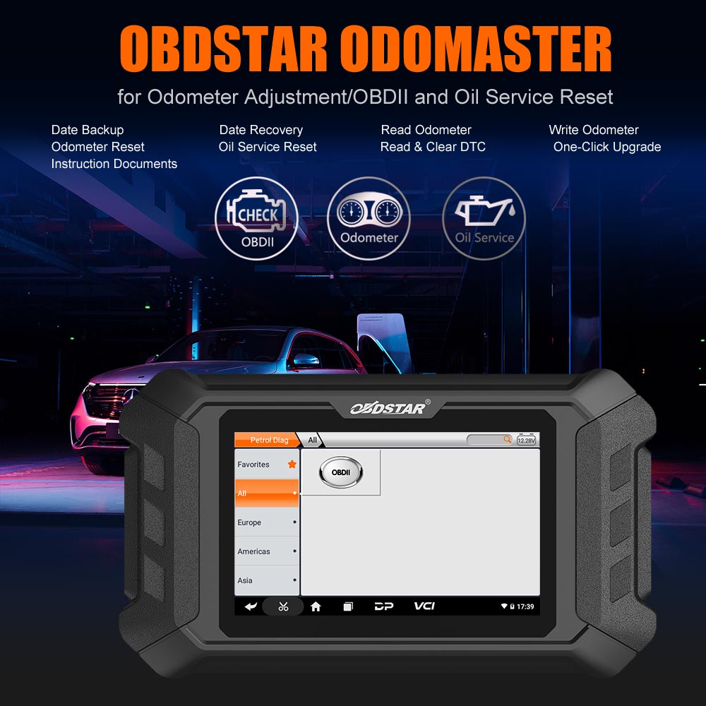 Multilanguage Master Full Cluster Calibration/OBDII with Special Functions OBDSTAR ODOMASTER