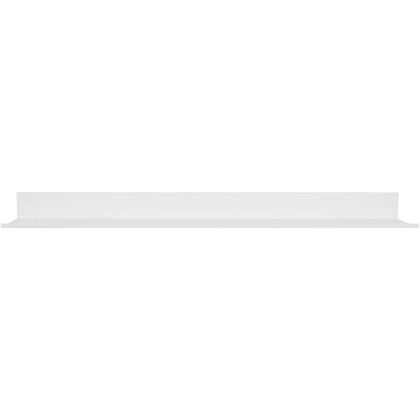 Hangman L-36-W No-Stud Floating Shelf (White Powder Coat; 36-In.)