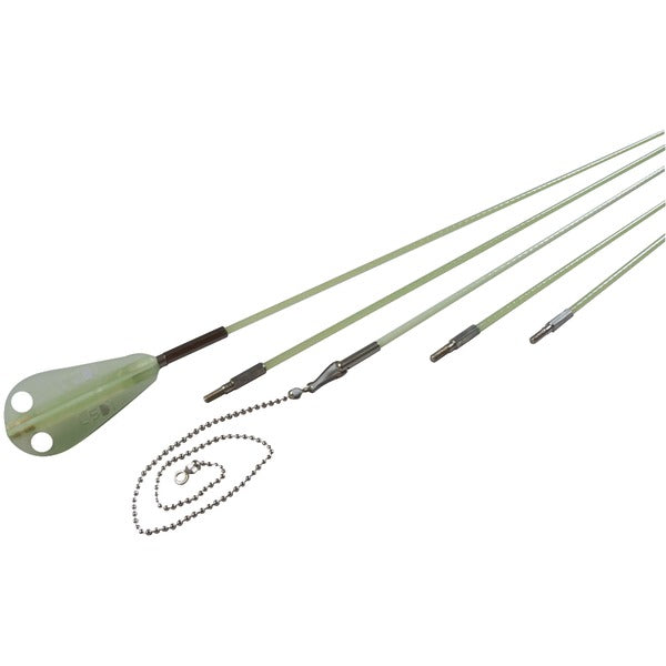 Labor Saving Devices 81-230 30-Ft. Creep-Zit FiberFuse Luminous Wire-Running Rod Kit