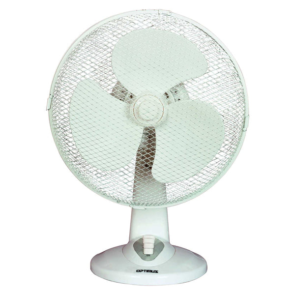 Optimus F-1630-F F-1630 3-Speed 50-Watt 16-In. Portable Oscillating Table Fan
