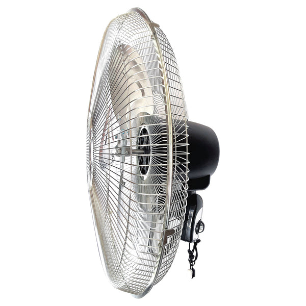 Optimus F-4187 3-Speed 98-Watt 18-In. Industrial-Grade High-Velocity Oscillating Wall Fan