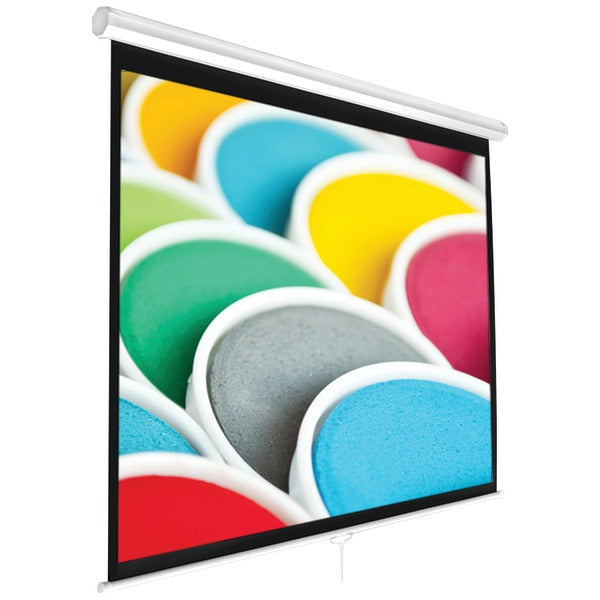 Pyle PRJSM1006 Universal Pull-down Manual Projection Screen (100 Inches Diagonal)