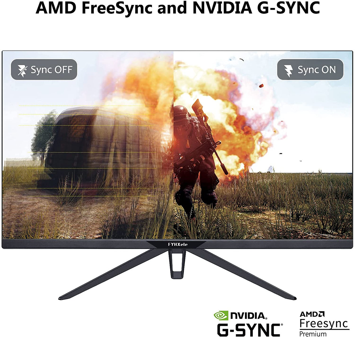 28inch 4K HDMI 2.1 Gaming PC Monitors With KVM Function