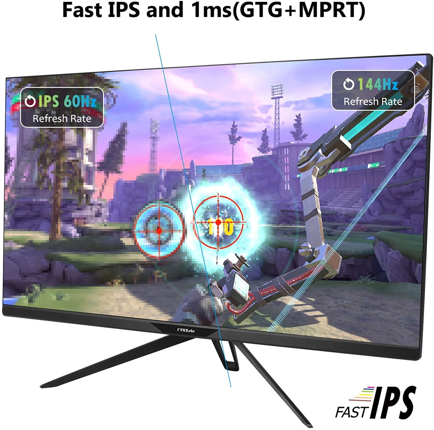 28inch 4K HDMI 2.1 Gaming PC Monitors With KVM Function