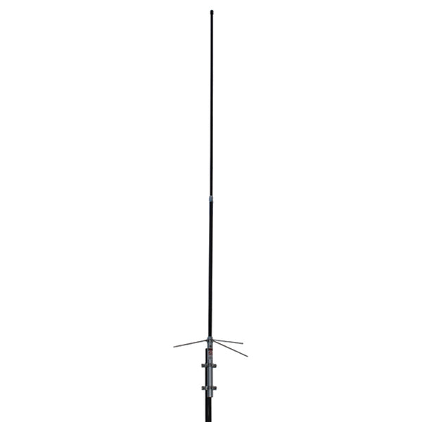 Tram 1480-B 200-Watt Dual-Band 2-Section Fiberglass Base Antenna with 50-Ohm UHF SO-239 Connector, 8-Feet 4 Inches Tall (Black)