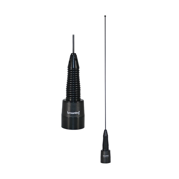 Browning BR-167-B-S 160-Watt Wide-Band 136 MHz to 174 MHz Unity-Gain Antenna with NMO Mounting (Black)