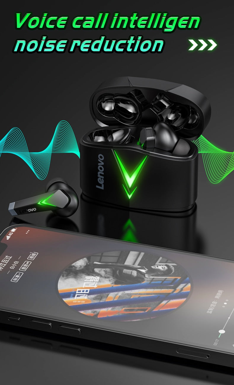 Lenovo Wireless Bluetooth Gaming Earphone