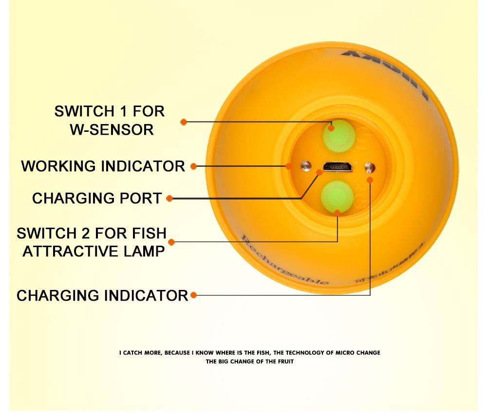 Lucky FFW718& FFW718LA Wireless Portable Fish Finder