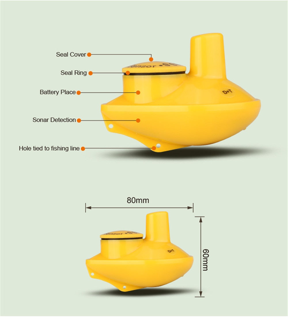 Lucky FFW718& FFW718LA Wireless Portable Fish Finder