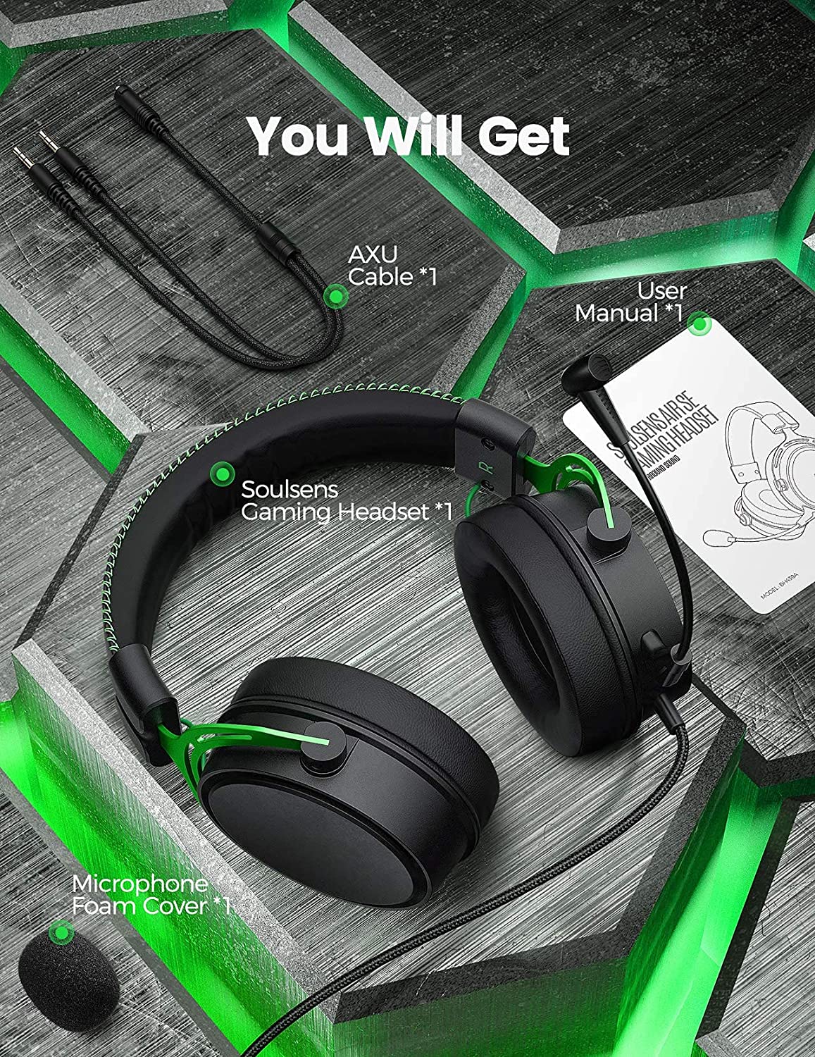 Soulsens Air SE  Gaming Headphones