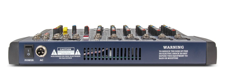 XTUGA Professional 7 Channel Audio Mixer Sound Table