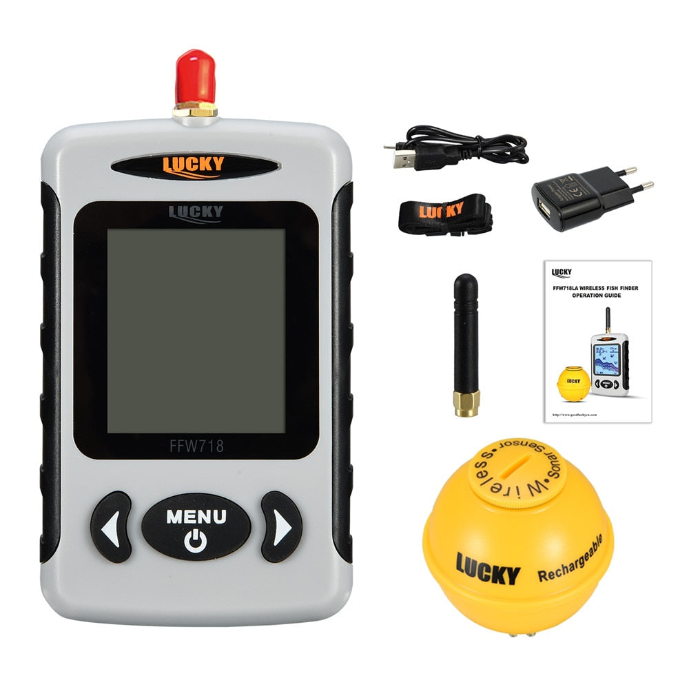 Lucky FFW718& FFW718LA Wireless Portable Fish Finder