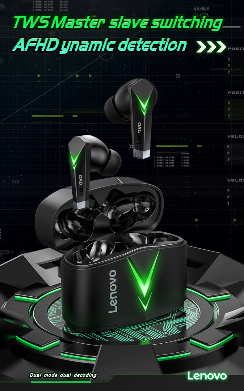 Lenovo Wireless Bluetooth Gaming Earphone