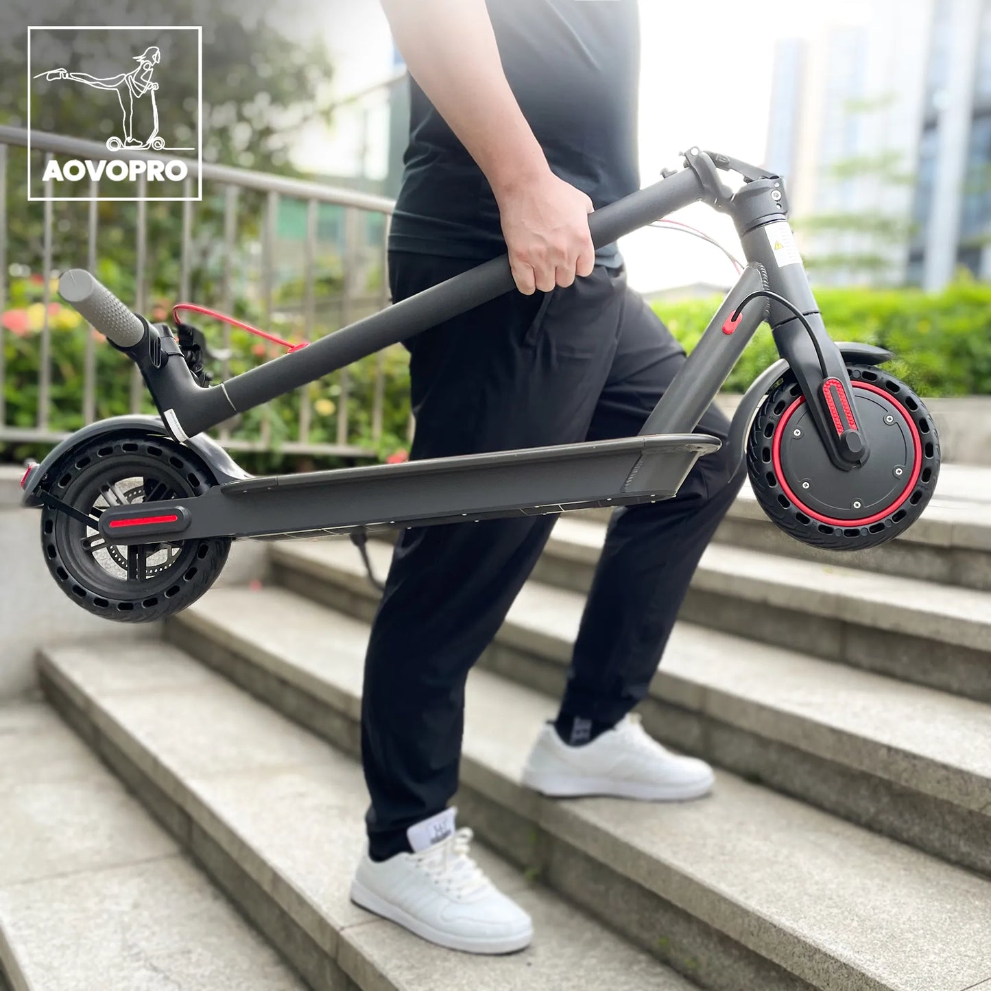 AOVOPRO ES80 M365 350W Anti-skid Folding Electric Scooter