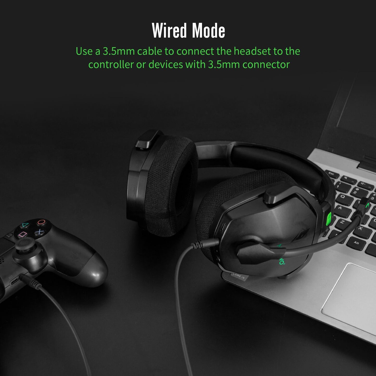 NUBWO G06 Wireless Gaming Headset  with Mic