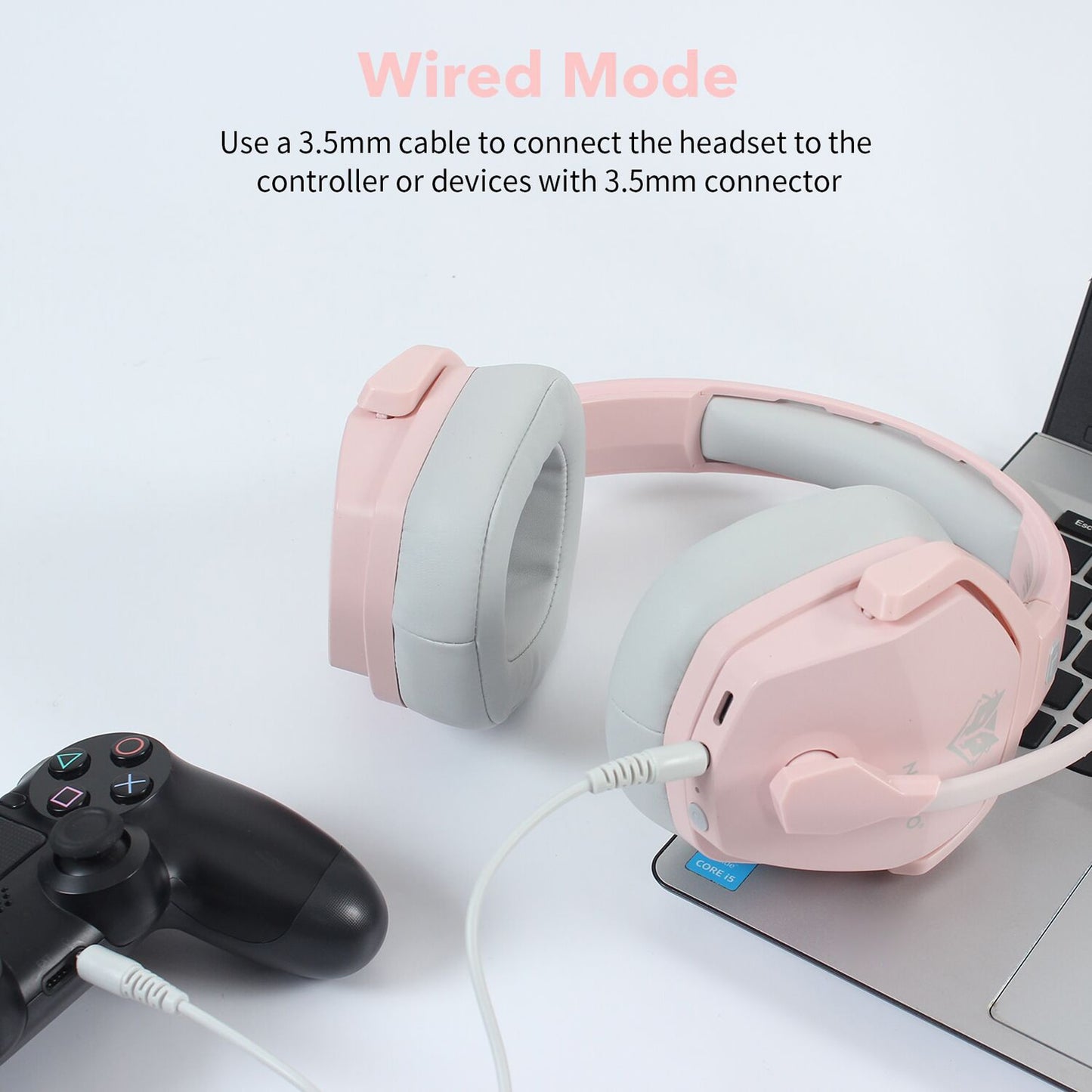 NUBWO G06 Wireless Gaming Headset  with Mic