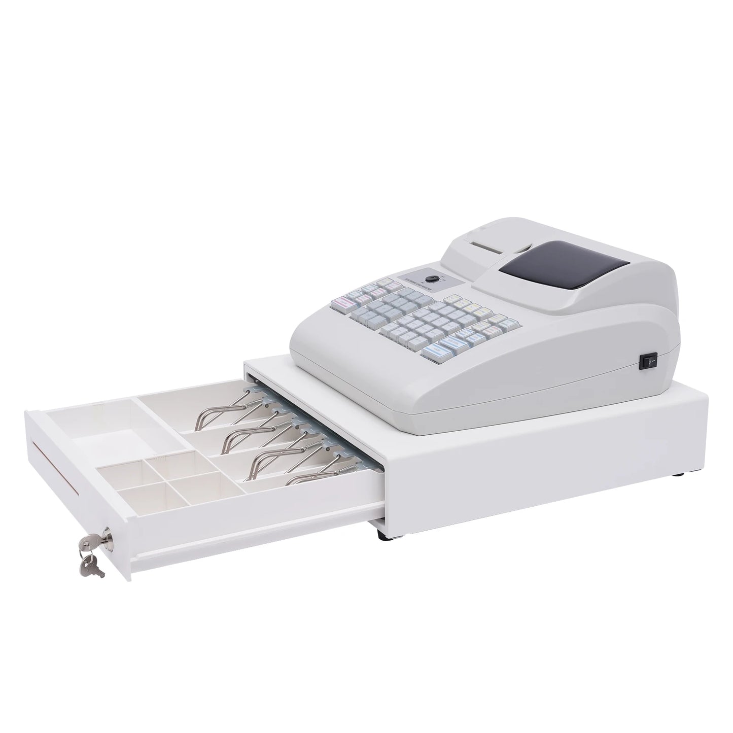 Electronic Cash Register Drawer Box & Key LED Display