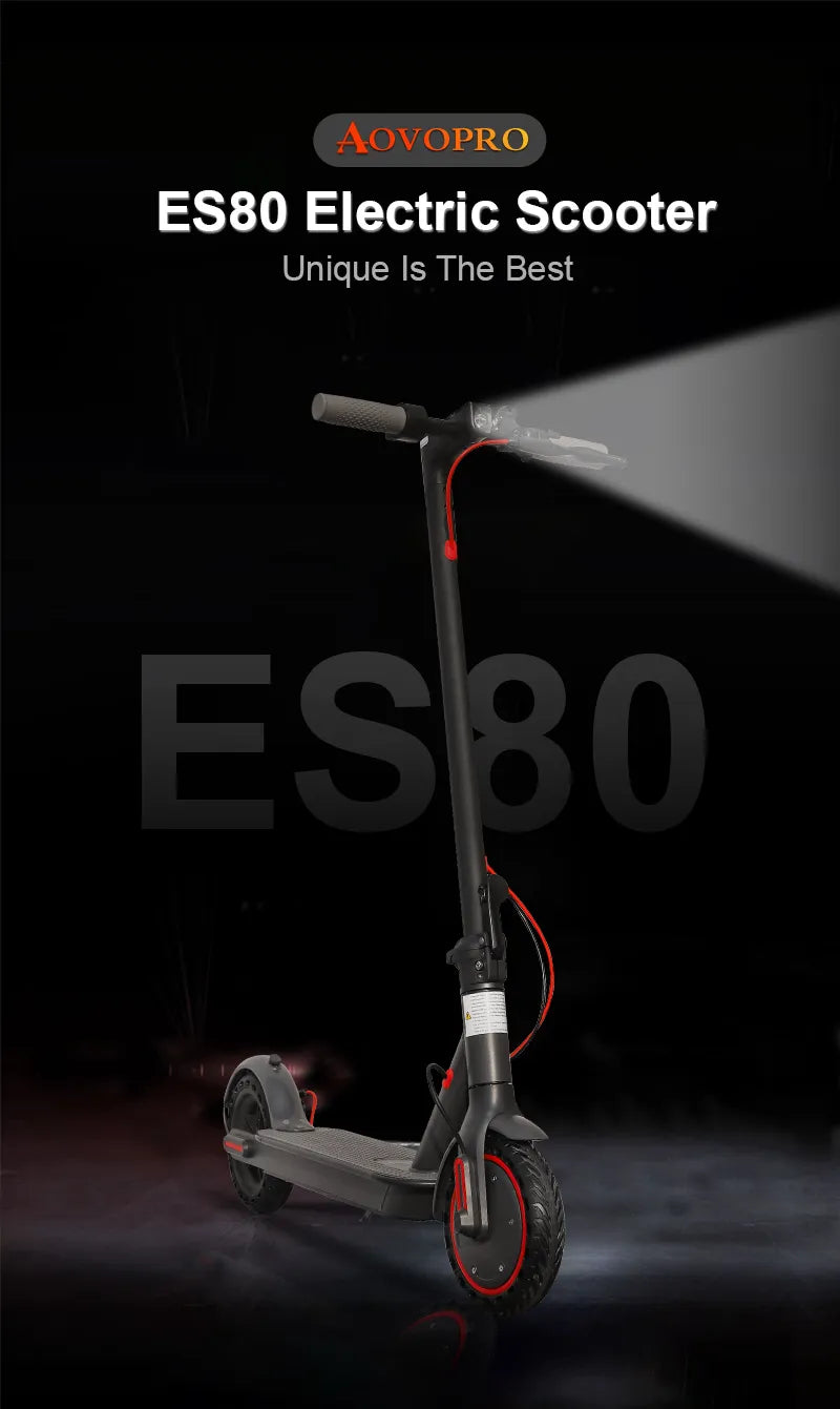 AOVOPRO ES80 M365 350W Anti-skid Folding Electric Scooter