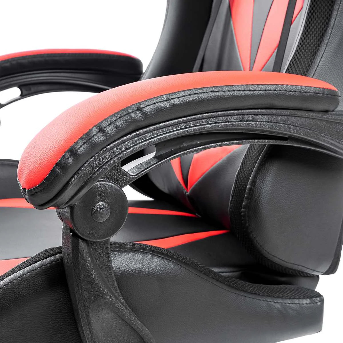 Ergonomic RGB Light Gaming Chair with  2 Point Massage and Footrest