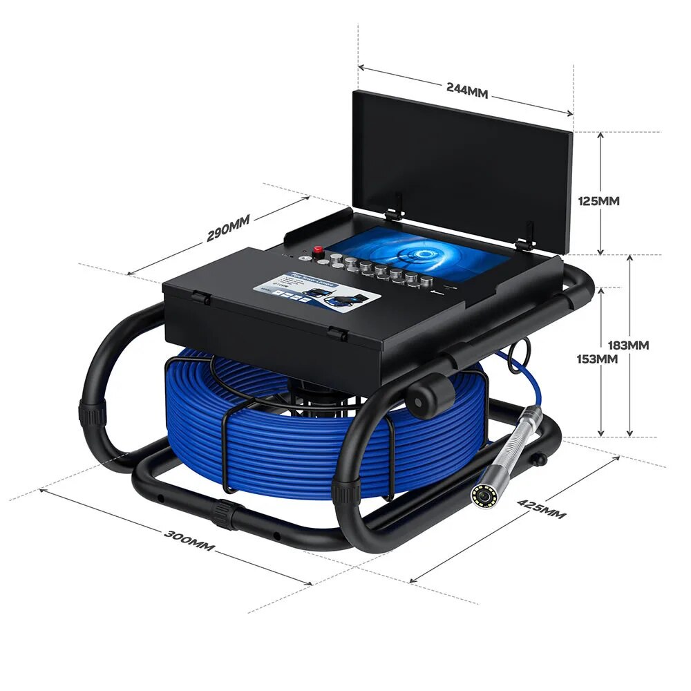 23MM DVR Counter Endoscope Inspection Camera