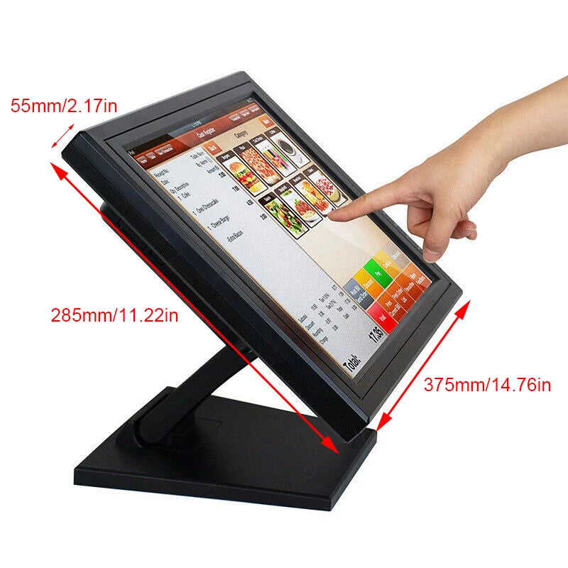 Touch Cash Register Display, 15in