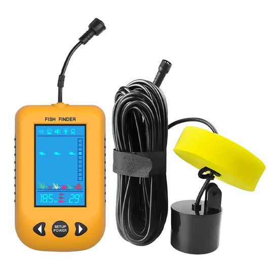 Portable Fish Finder with Sonar Transducer