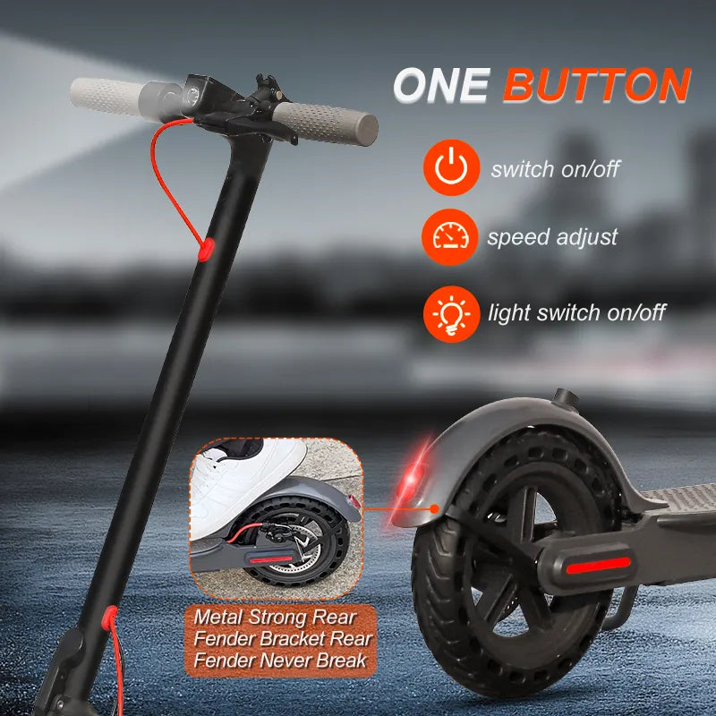 AOVOPRO ES80 M365 350W Anti-skid Folding Electric Scooter