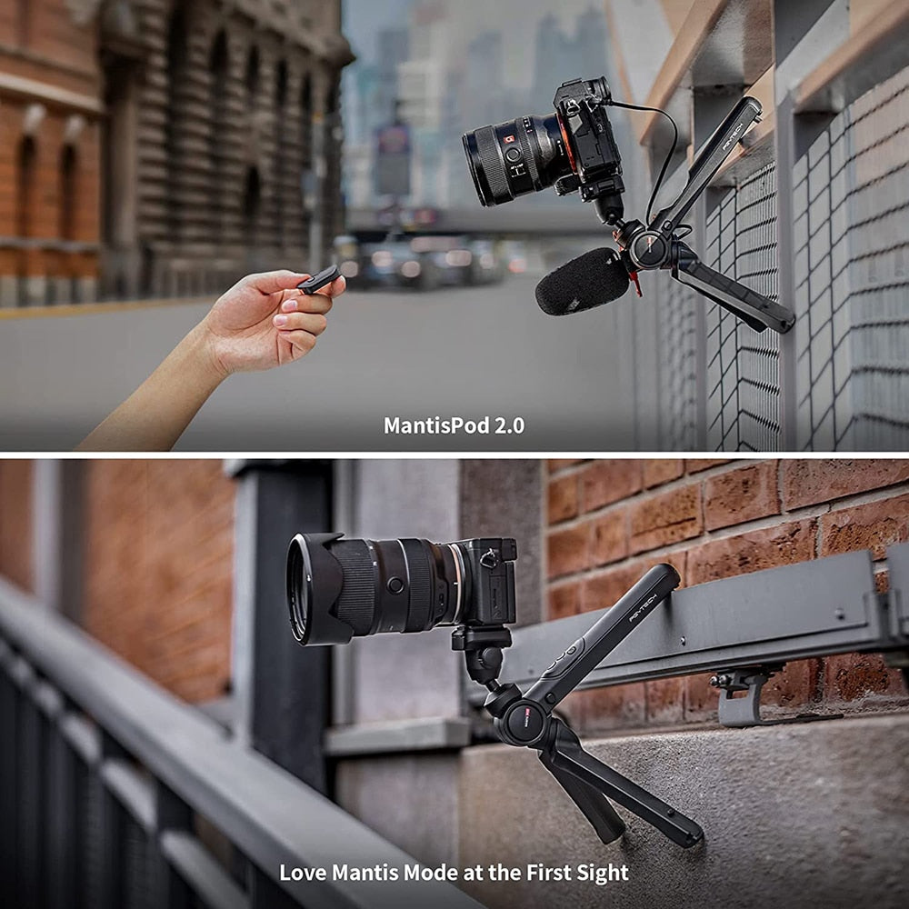 PGYTECH MANTISPOD 2.0 Bluetooth Mini Camera Vlogging Tripod With Remote Control