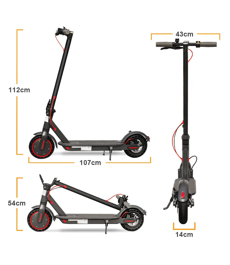 AOVOPRO ES80 M365 350W Anti-skid Folding Electric Scooter