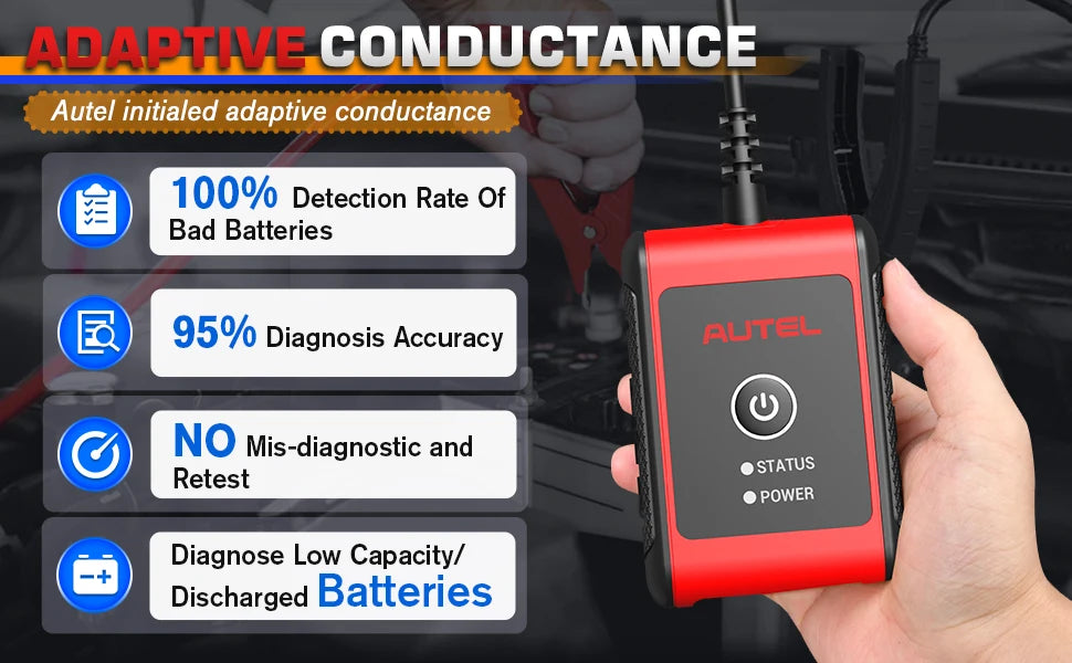 Autel  Universal Car Battery Tester