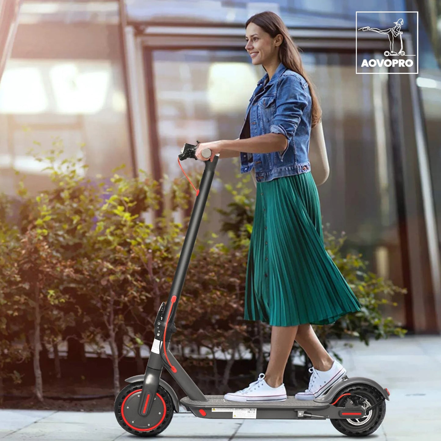 AOVOPRO ES80 M365 350W Anti-skid Folding Electric Scooter