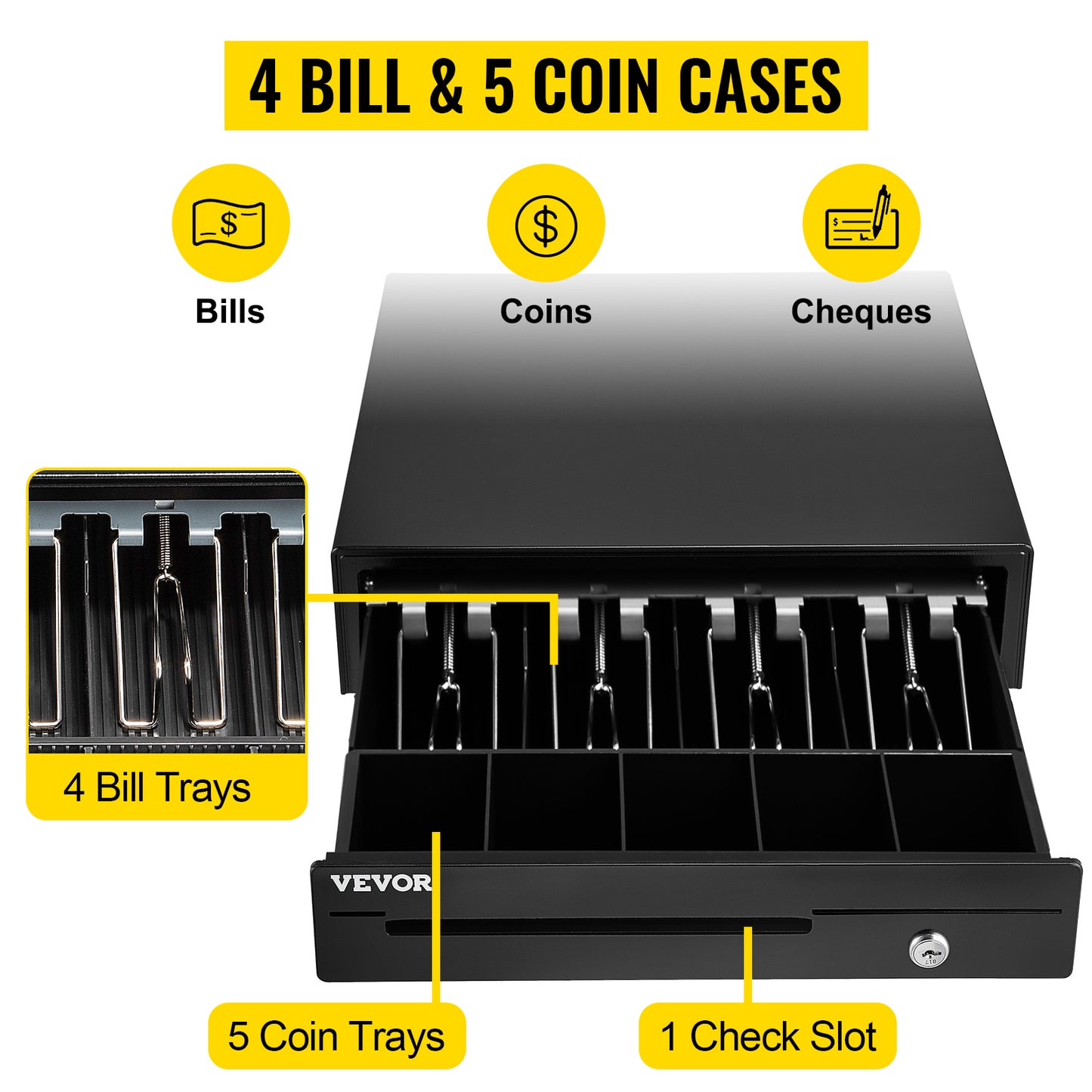 VEVOR Cash Register Drawer