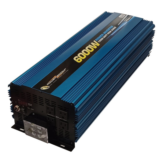 PowerBright PW6000-12 12-Volt Modified Sine Wave Inverter (6,000 Watts)