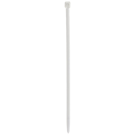 Eagle Aspen 501028 Temperature-Rated Cable Ties, 100 pk (White, 7.5")